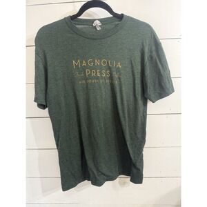 MAGNOLIA PRESS Coffee Silos Chip and Joanna Gaines Minimalist T Shirt‎ Medium